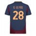 Maillot de foot AS Roma Enzo Le Fee #28 Troisième vêtements 2024-25 Manches Courtes